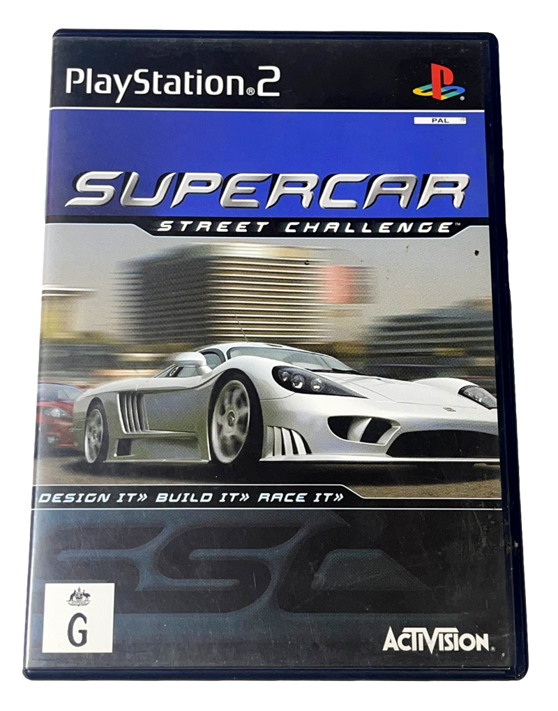 Supercar Street Challenge PS2 PAL *No Manual* (Pre-Owned)