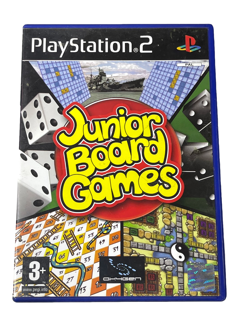 Junior Board Games PS2 PAL *Complete* (Pre-Owned)