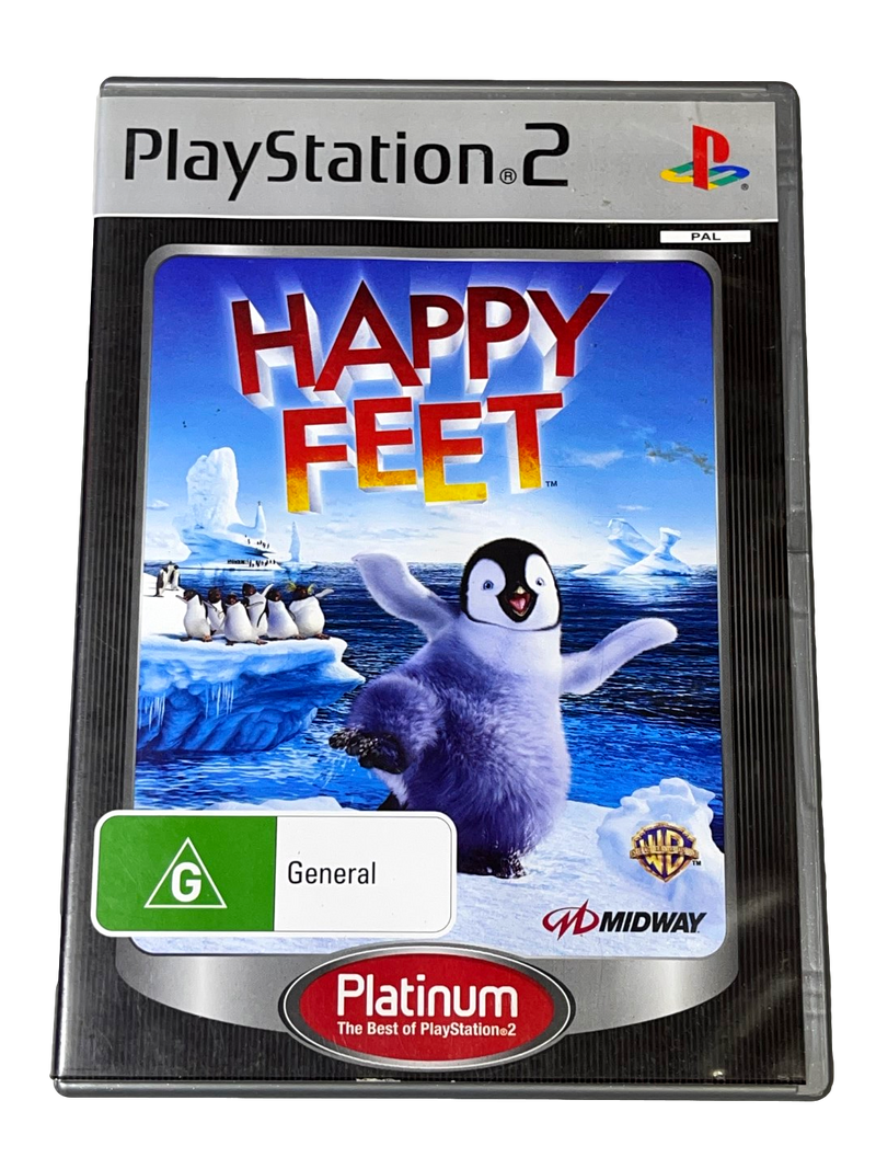 Happy Feet (Platinum) PS2 PAL *Complete* (Pre-Owned)