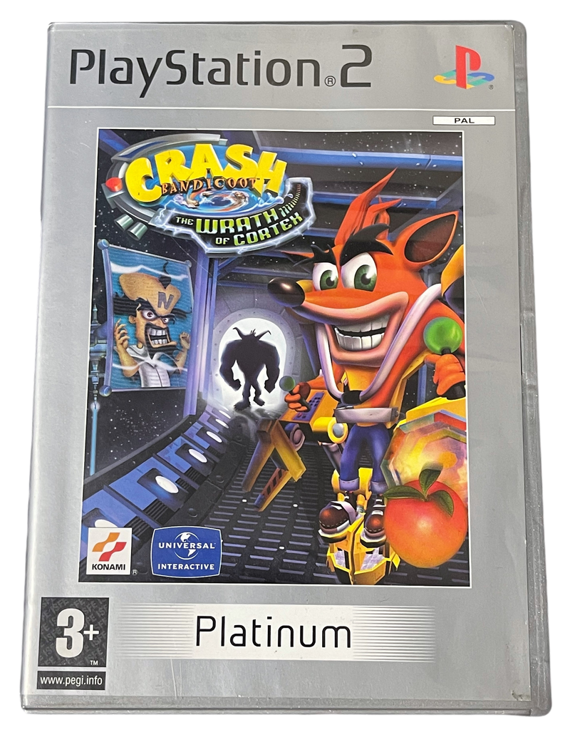 Crash Bandicoot The Wrath of Cortex PS2 (Platinum) PAL *Complete* (Preowned) - Games We Played