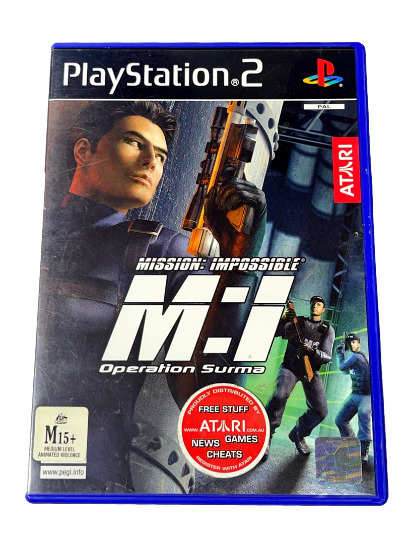 Mission Impossible: Operation Surma PS2 PAL *Complete* (Preowned)