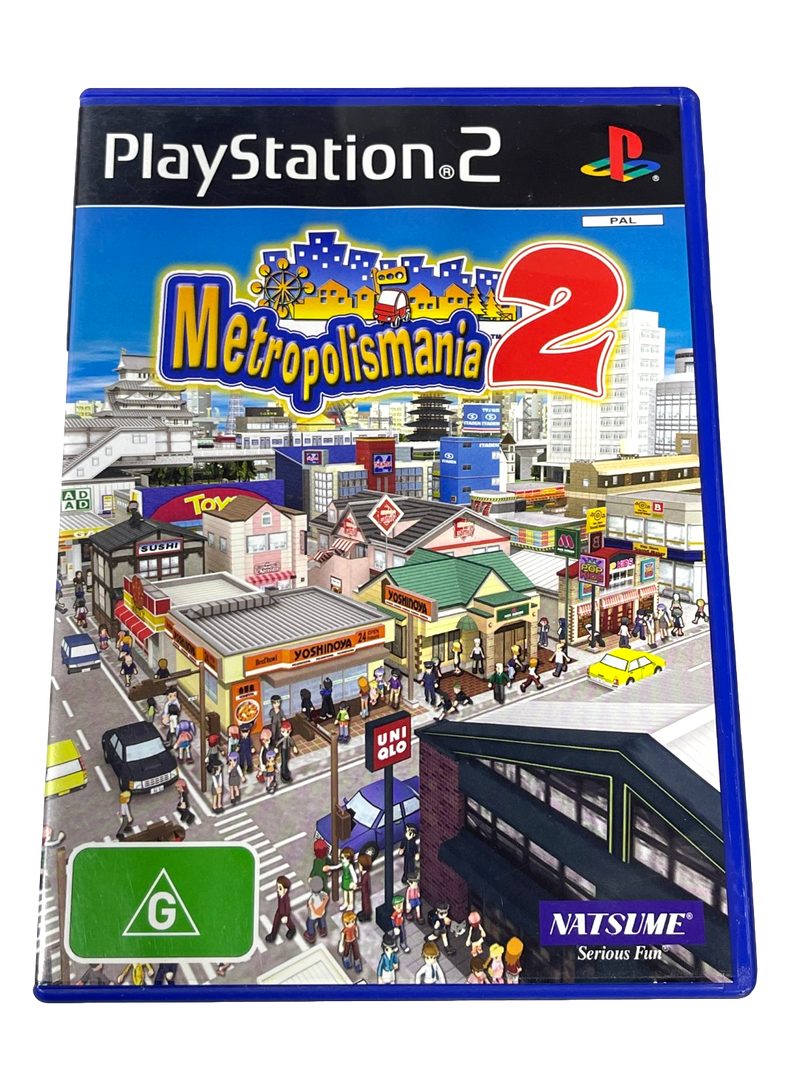 Metropolismania 2 PS2 PAL *Complete* (Preowned)