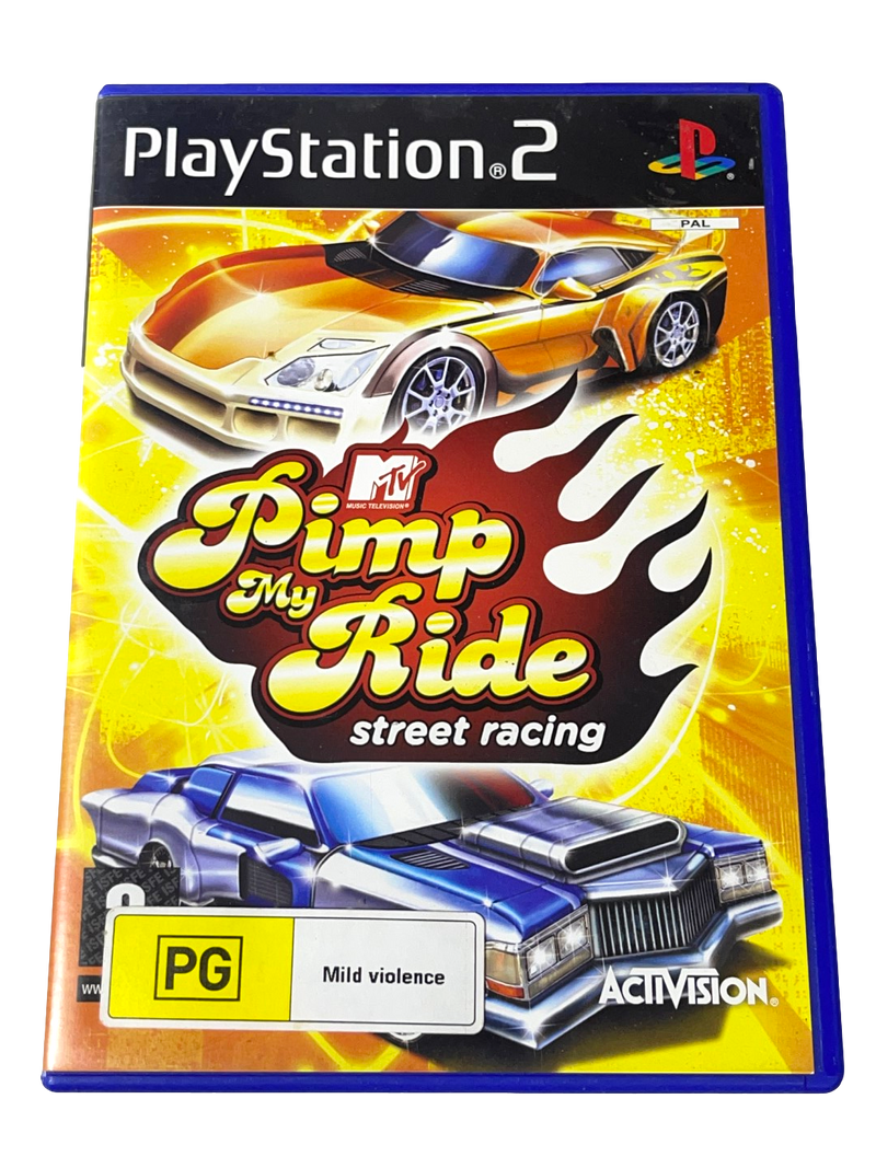 MTV Pimp My Ride Street Racing PS2 PAL *Complete* (Preowned)