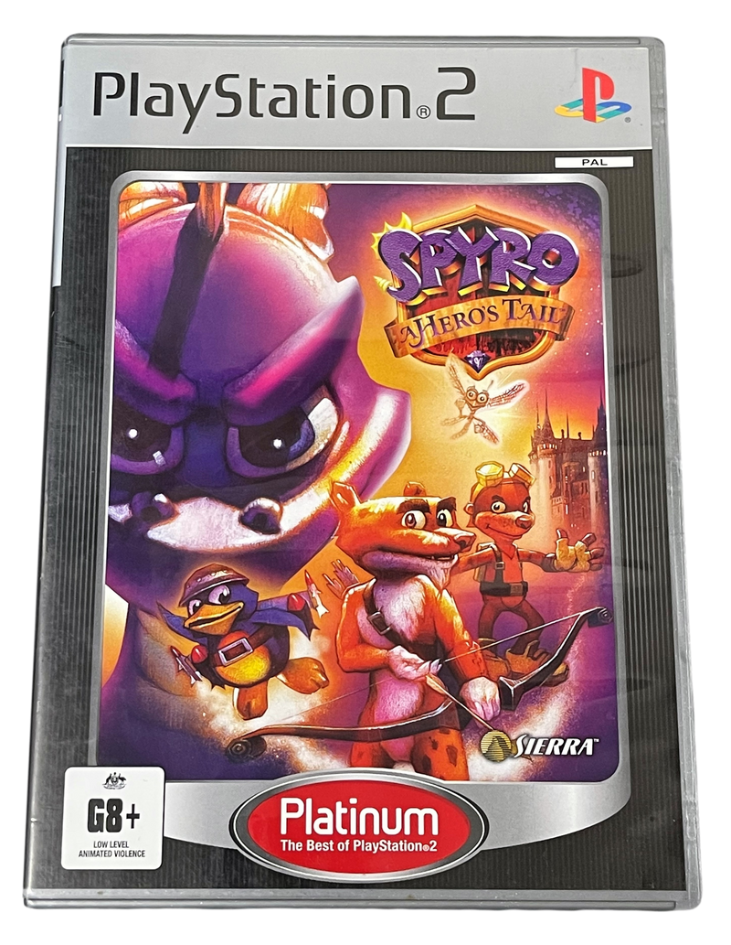 Spyro A Hero's Tail PS2 (Platinum) PAL *Complete* (Preowned) - Games We Played