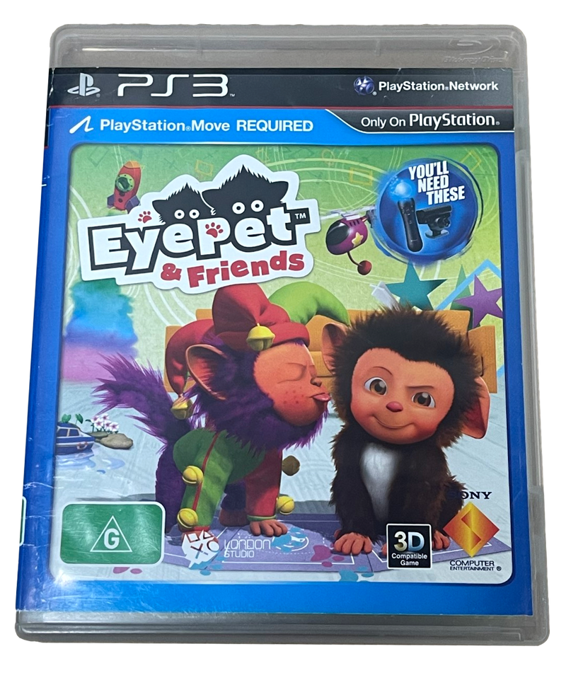 Eyepet & Friends PlayStation Move Sony PS3 (Preowned)