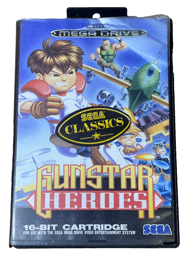 Gunstar Heroes Sega Mega Drive PAL - No Manual (Pre-Owned)