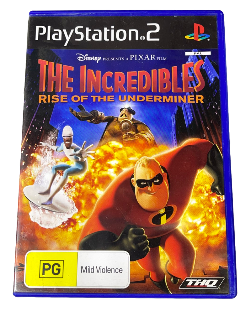 The Incredibles Rise of the Underminer PS2 PAL *Complete* (Preowned)