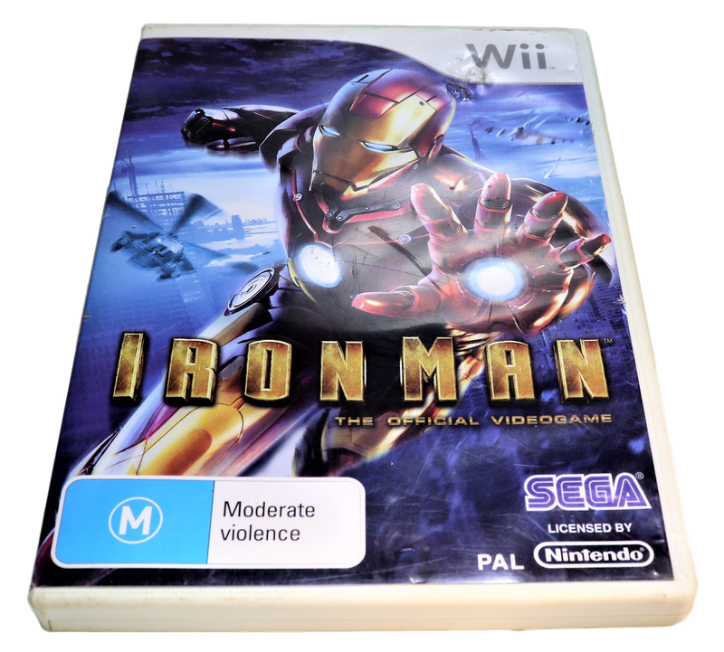Iron Man Nintendo Wii - Manual Included