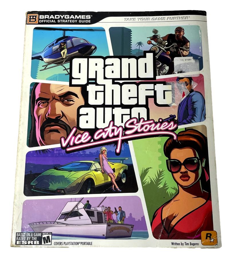 Grand Theft Auto Vice City Stories Brady Games Game Guide Strategy (Preowned)