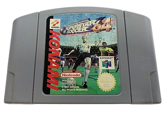 International Superstar Soccer 64 Nintendo 64 N64 PAL (B Grade Cart)
