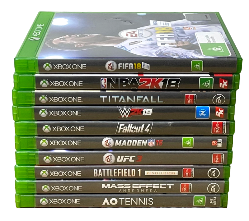 Large Game Bundle XBOX One PAL XBOXONE 10 titles Pack 2 (Pre-Owned)