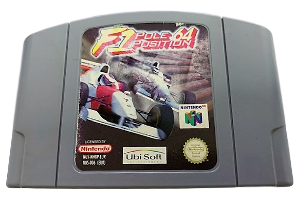 F1 Pole Position Nintendo 64 N64 PAL (B Grade Cart)