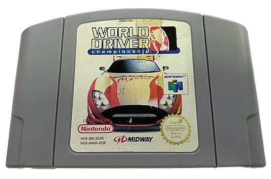 World Driver Championship Nintendo 64 N64 PAL (B Grade Cart)