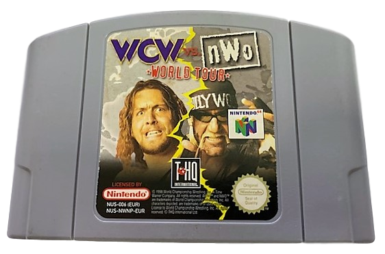WCW Vs NWO World Tour Nintendo 64 N64 PAL (B Grade Cart)