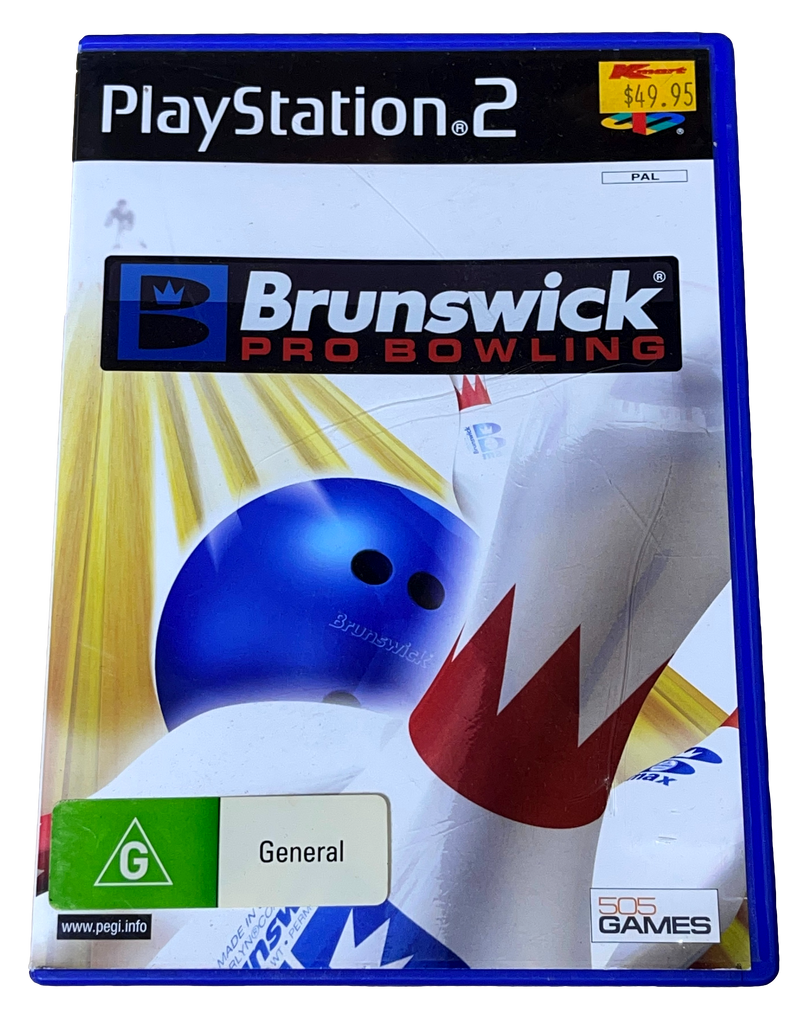 Brunswick Pro Bowling PS2 PAL *Complete* (Preowned)