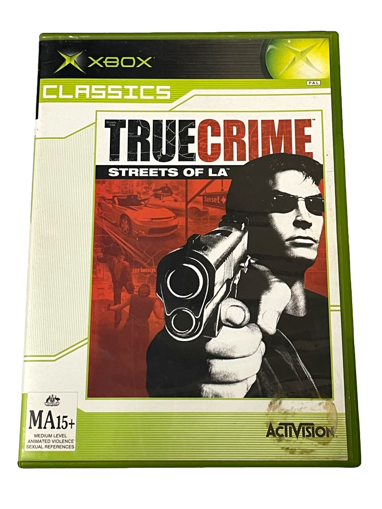 True Crime Streets of LA Xbox Original PAL (Classics) *Complete* (Pre-Owned)