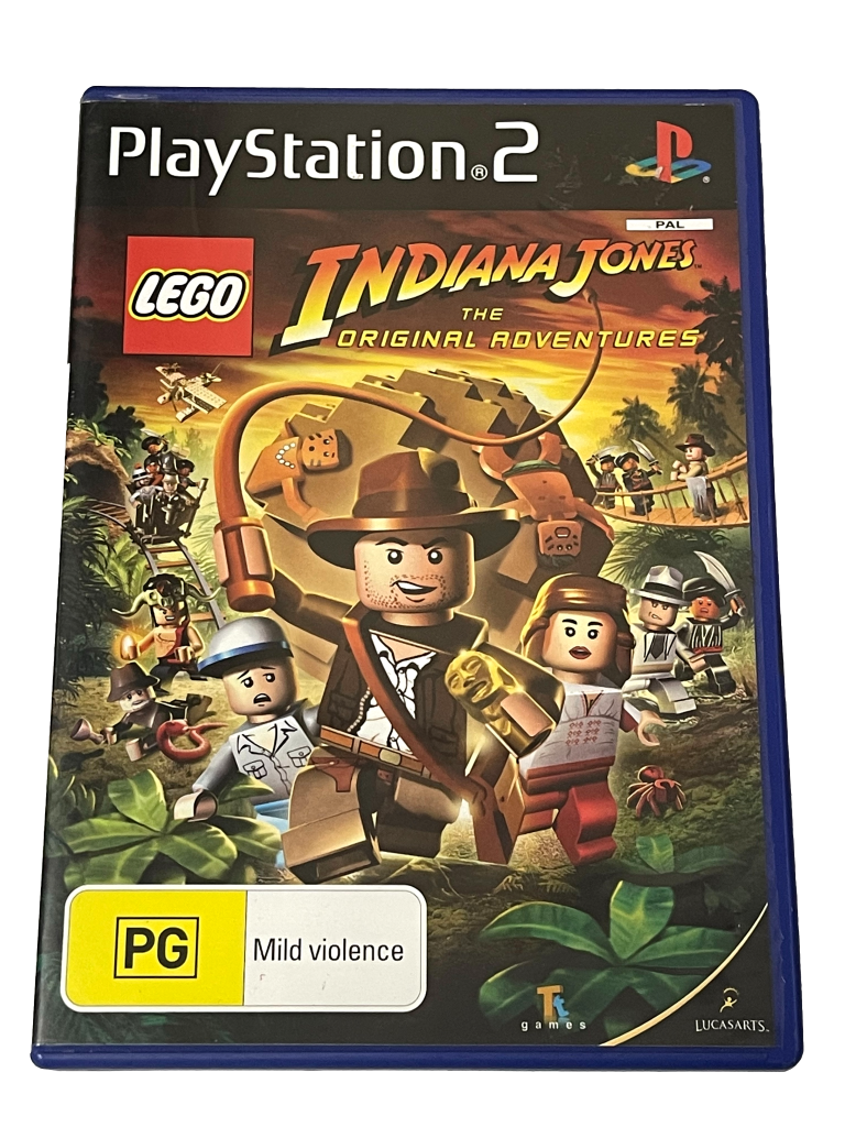 Lego Indiana Jones The Original Adventures PS2 PAL *Complete* (Pre-Owned)