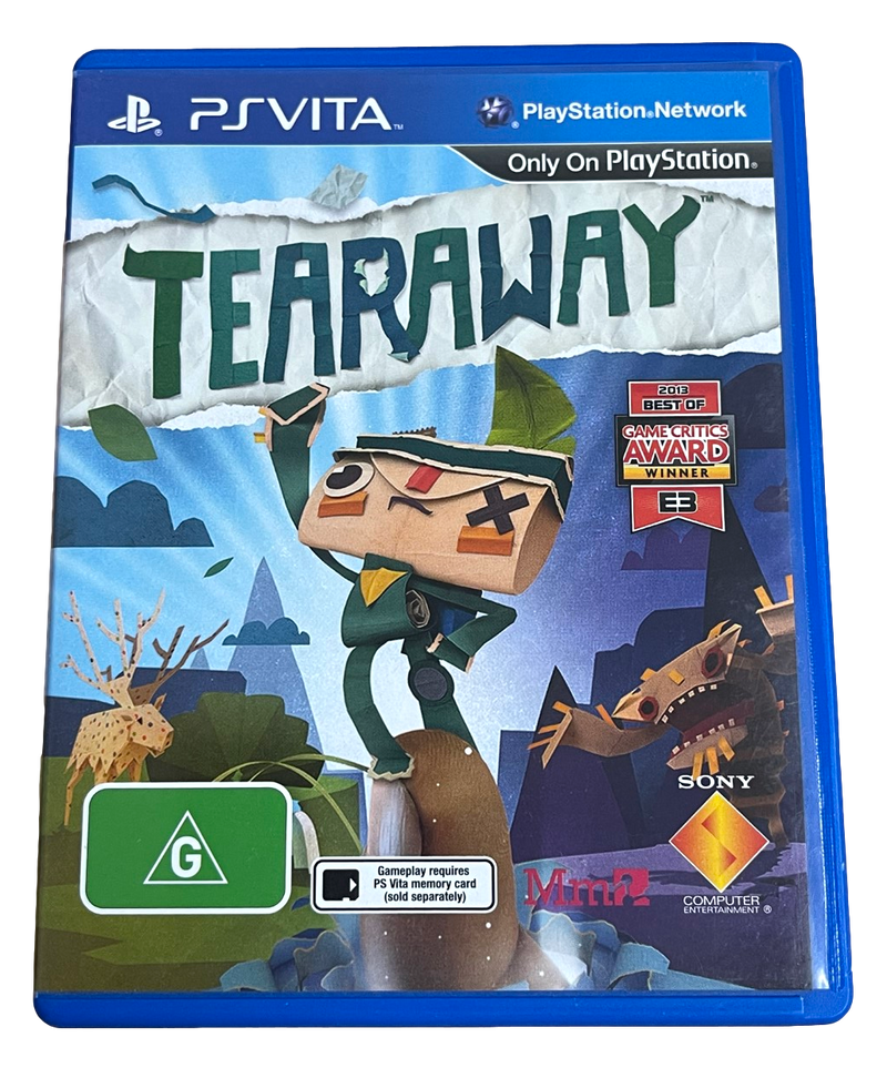 Tearaway Sony PS Vita (Preowned)
