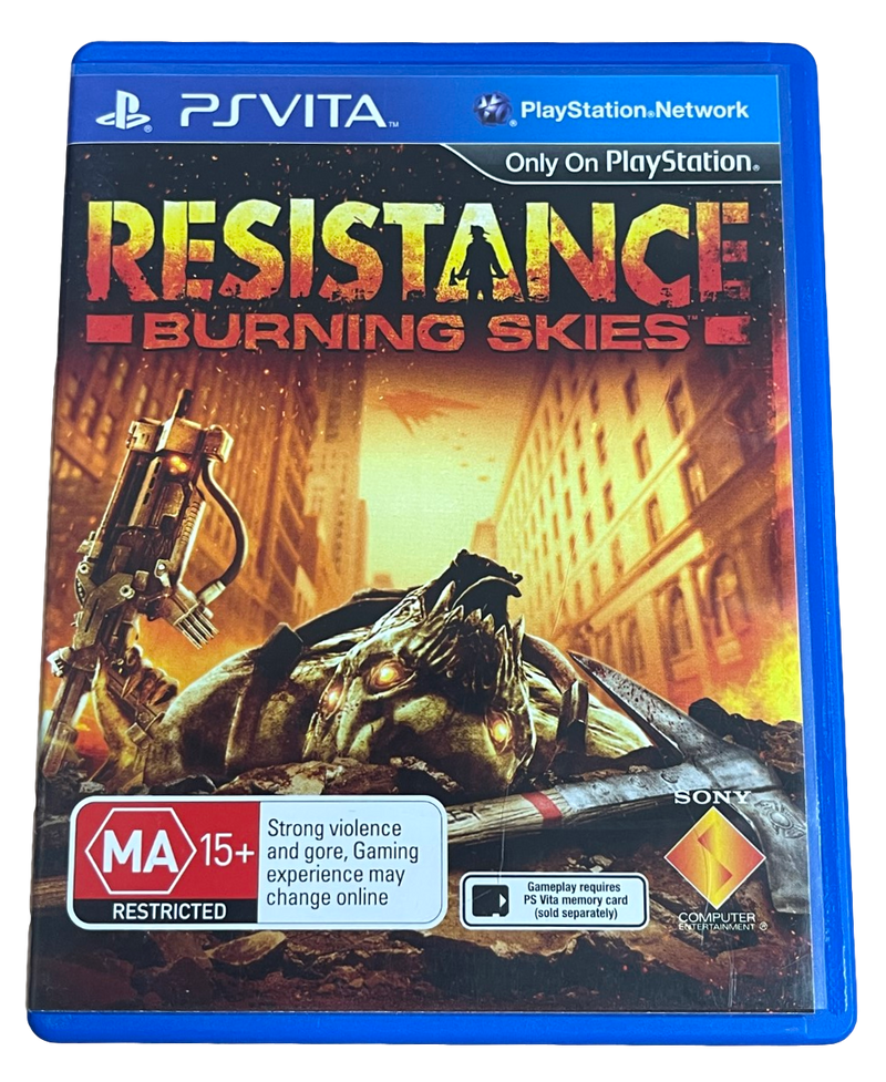Resistance Burning Skies Sony PS Vita (Preowned)