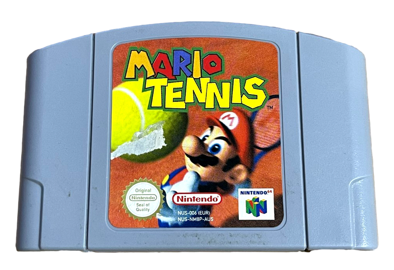 Mario Tennis Nintendo 64 N64 (B Grade) (Preowned)