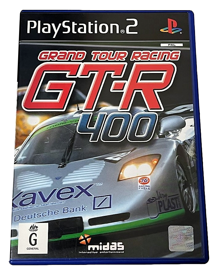 Grand Tour Racing GT-R 400 PS2 PAL *No Manual* (Pre-Owned)