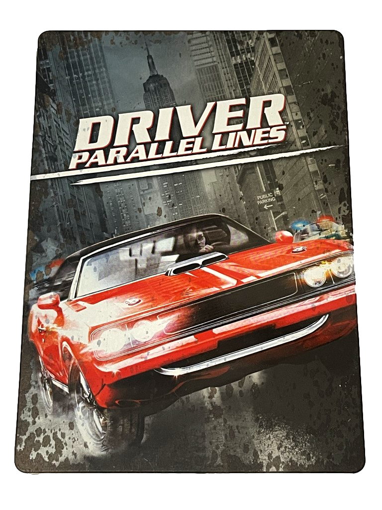 Driver Paralell Lines Collector's Edition PS2 PAL *Complete* Steelbok & Sleeve (Pre-Owned)