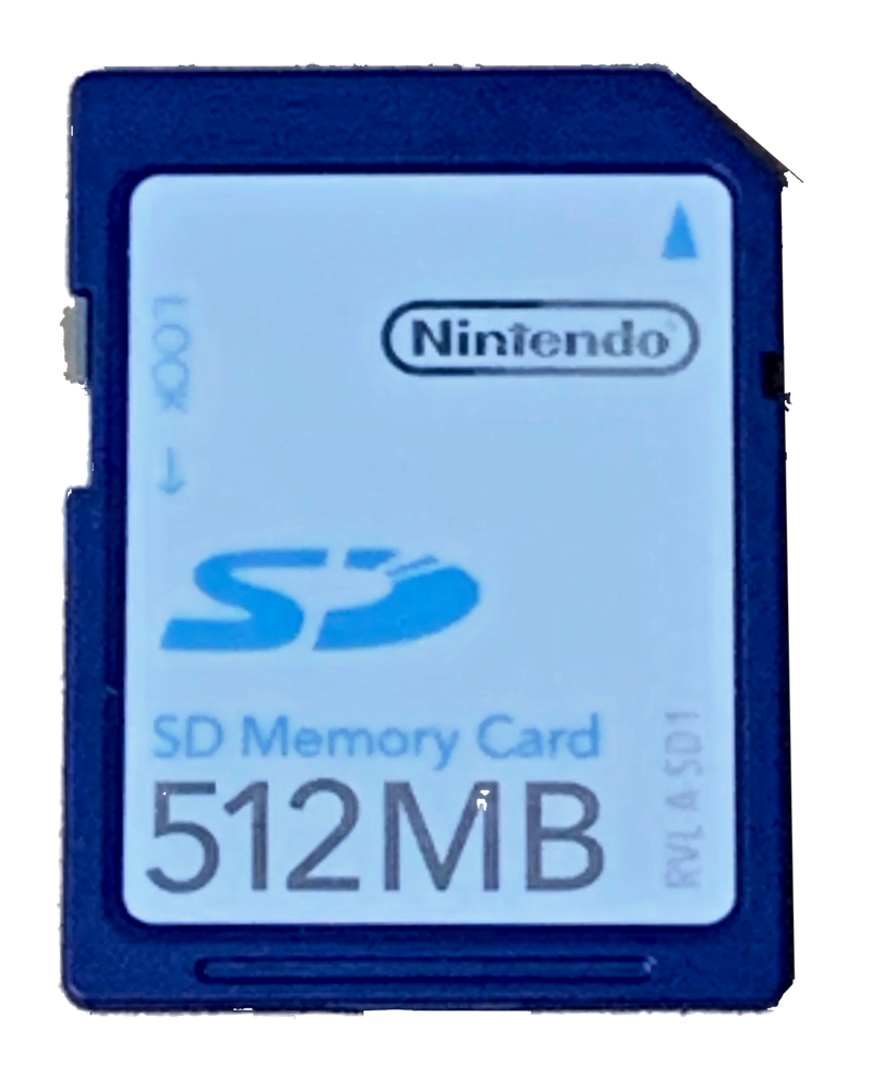 Nintendo 512MB SDHC Secure Digital Memory Card SD Nintendo 3DS (Preowned) - Games We Played