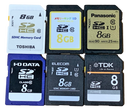 Random 8GB SDHC Secure Digital Memory Card SD Nintendo 3DS Class 10 (Preowned) - Games We Played