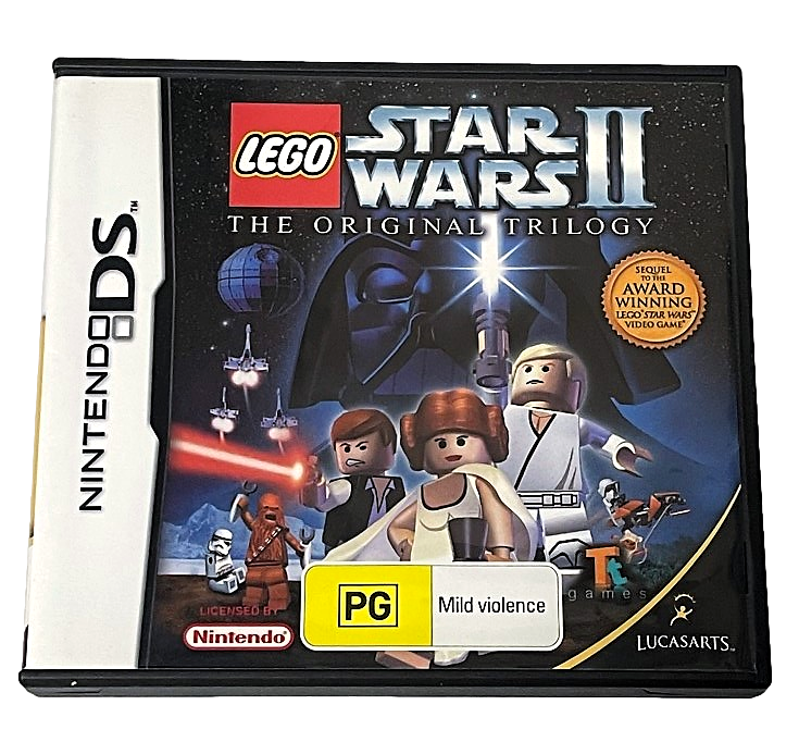 Lego Star Wars II The Original Trilogy Nintendo DS 2DS 3DS Game *Complete* (Pre-Owned)