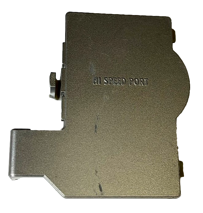 Genuine Nintendo Gamecube Console Port Covers, Indigo, Black, Silver and Spice. (Preowned)