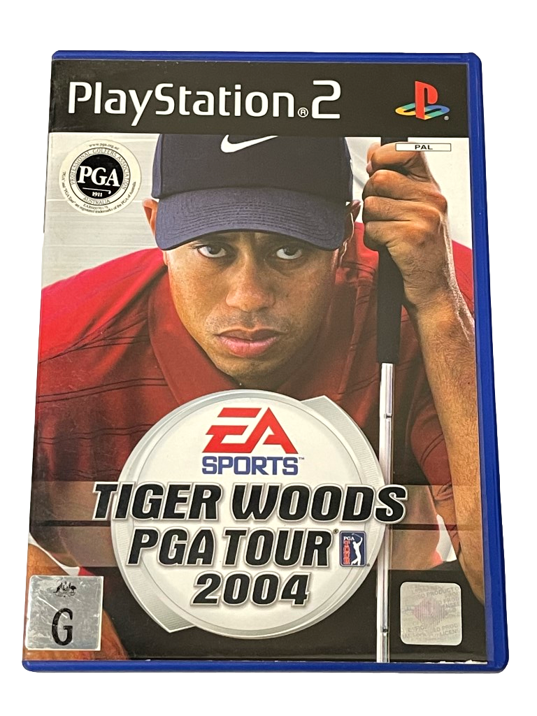 Tiger Woods PGA Tour 2004 PS2 PAL *No Manual* (Pre-Owned)