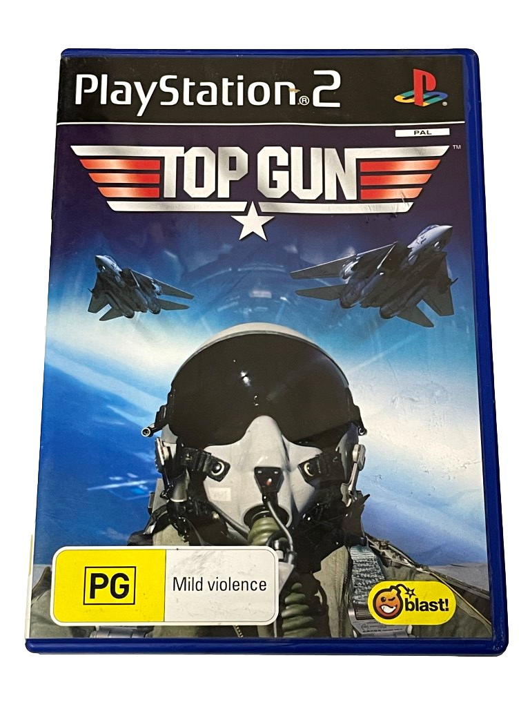 Top Gun PS2 PAL *Complete* (Preowned)