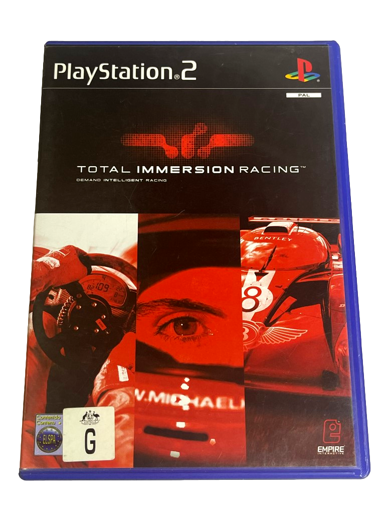 Total Immersion Racing PS2 PAL *No Manual* (Pre-Owned)