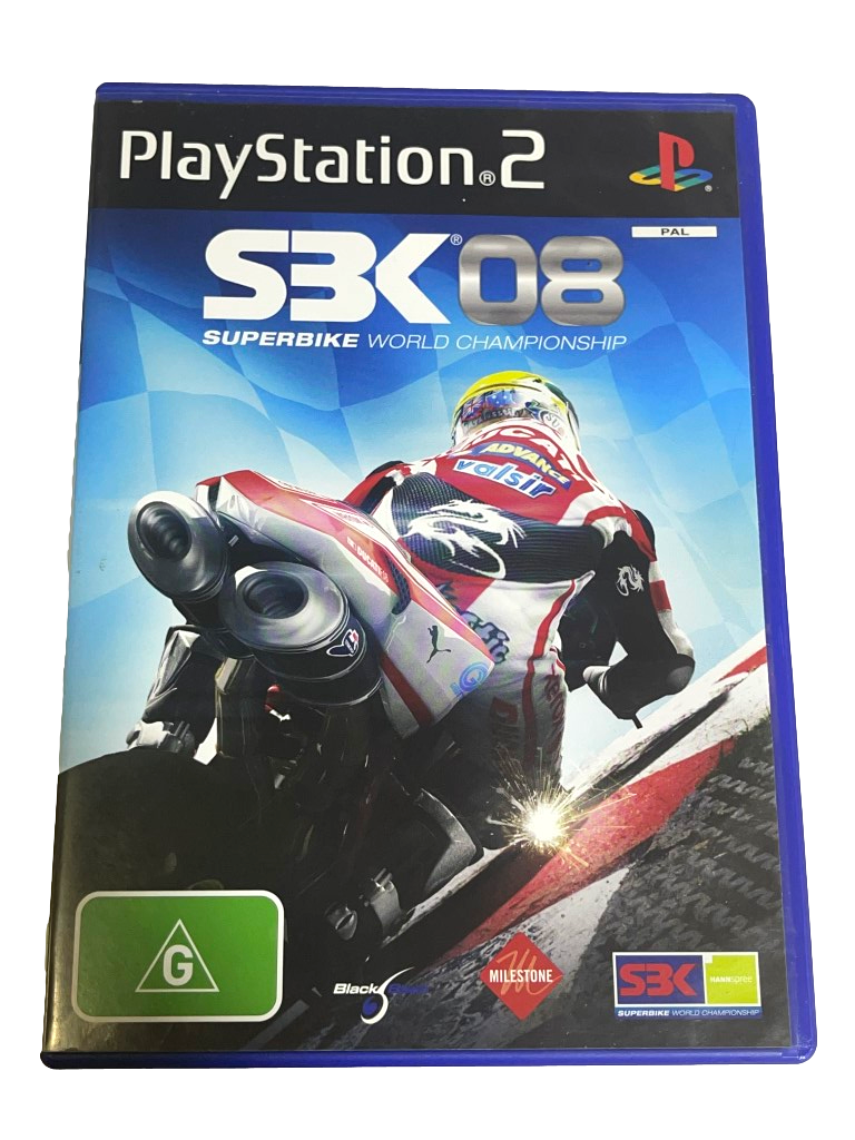 SBK 08 Superbike World Champion PS2 PAL *Complete* (Pre-Owned)