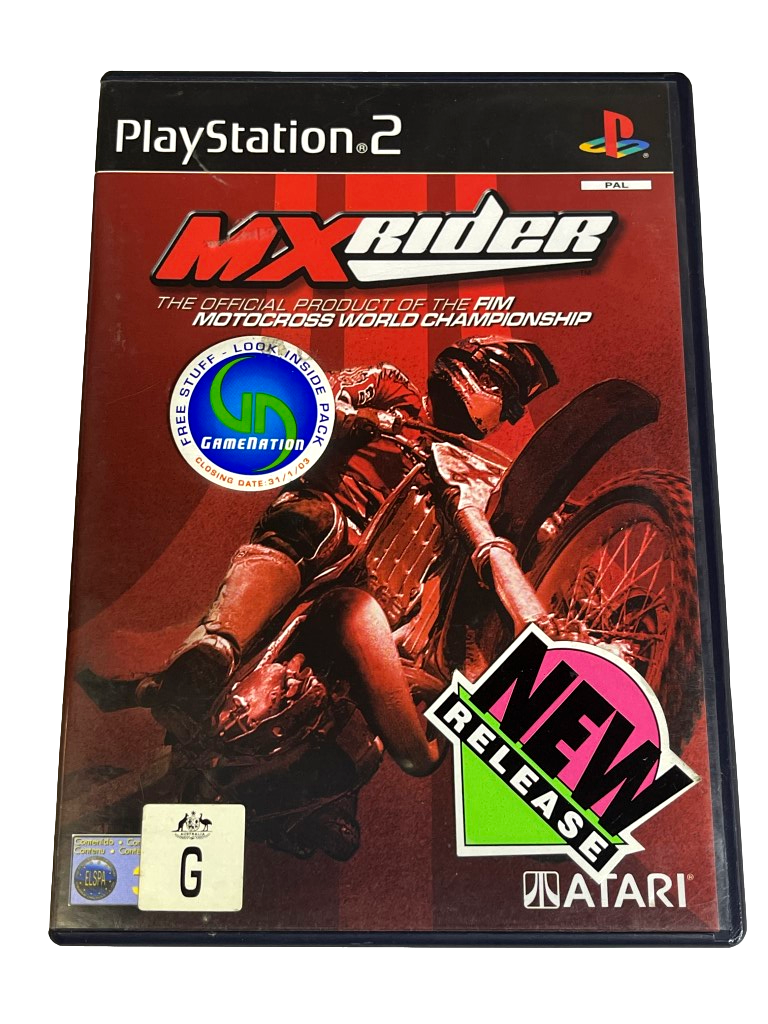 MX Rider PS2 PAL *Complete* (Pre-Owned)