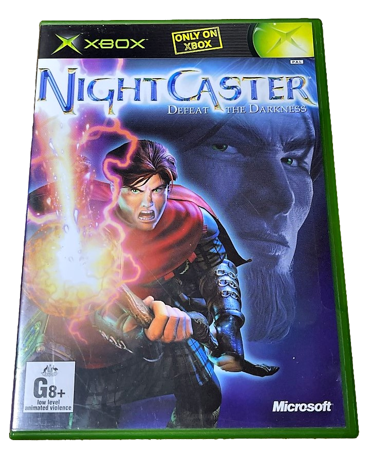 Night Caster Defeat The Darkness XBOX Original PAL *Complete* (Pre-Owned)
