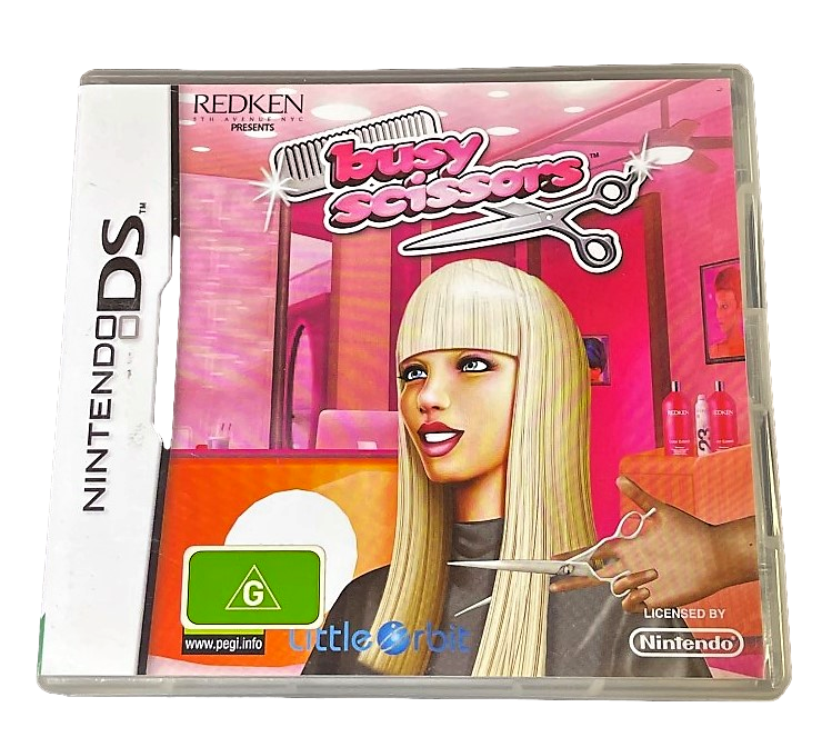 Busy Scissors DS 2DS 3DS Game *Complete* (Pre-Owned)