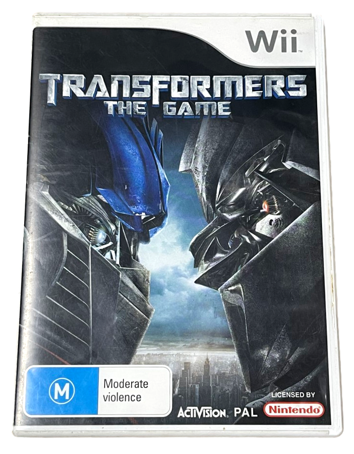 Transformers The Game Nintendo Wii PAL *No Manual*(Preowned)