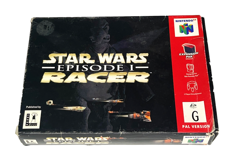Star Wars Racer Nintendo 64 N64 Boxed PAL *Complete* (Preowned)