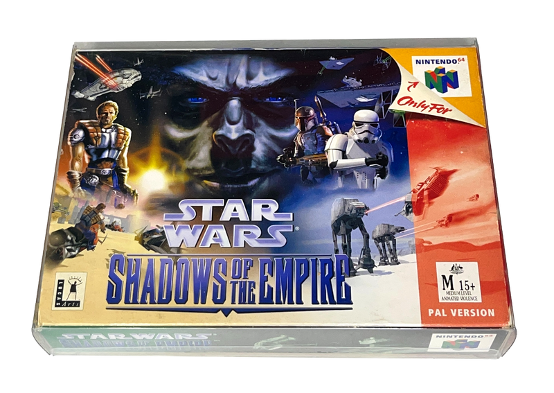 Star Wars Shadows of the  Empire Nintendo 64 N64 Boxed PAL *Complete* (Preowned)