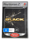 Black PS2 (Platinum) PAL *Complete* (Preowned)