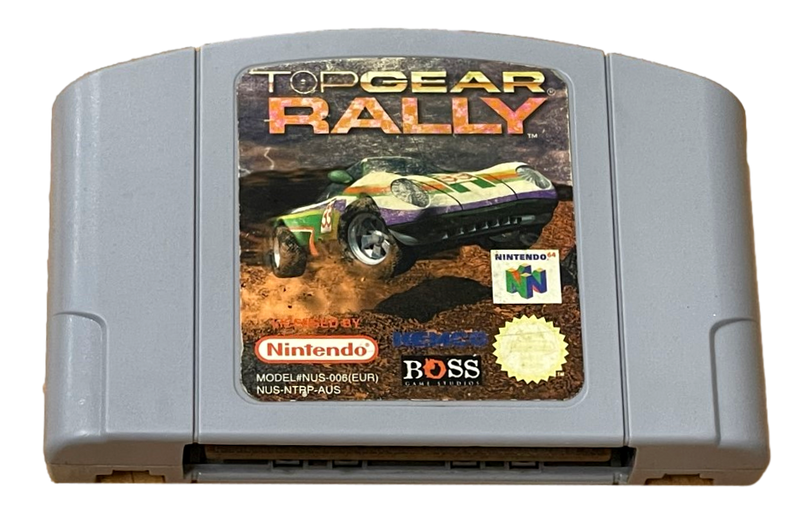 Top Gear Rally Nintendo 64 N64 PAL (B Grade Cart)