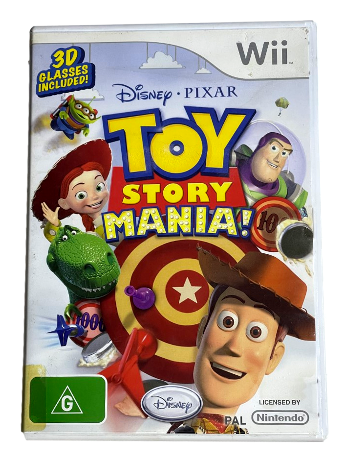 Toy Story Mania Nintendo Wii PAL *Complete* Wii U (Preowned)