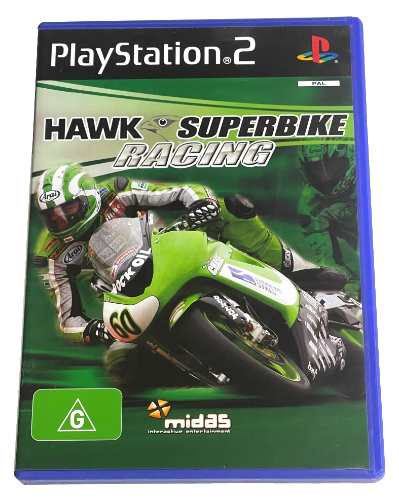 Hawk Superbike Racing PS2 PAL *No Manual* (Preowned)
