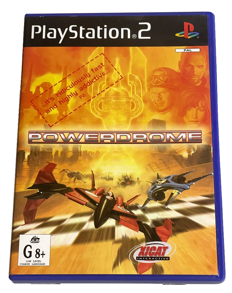 Powerdrome PS2 PAL *No Manual* (Preowned)