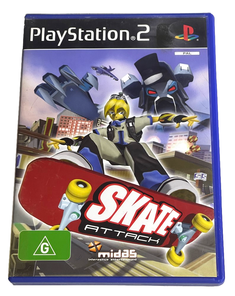 Skate Attack PS2 PAL *No Manual* (Pre-Owned)