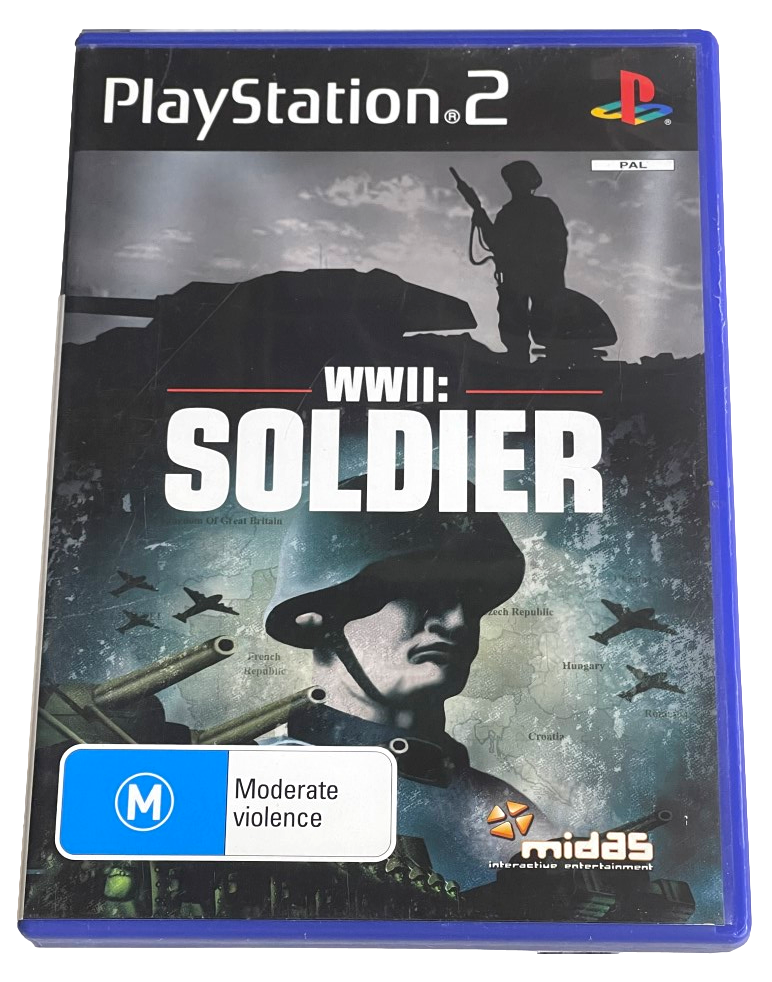 WWII Soldier PS2 PAL *Complete* (Preowned)