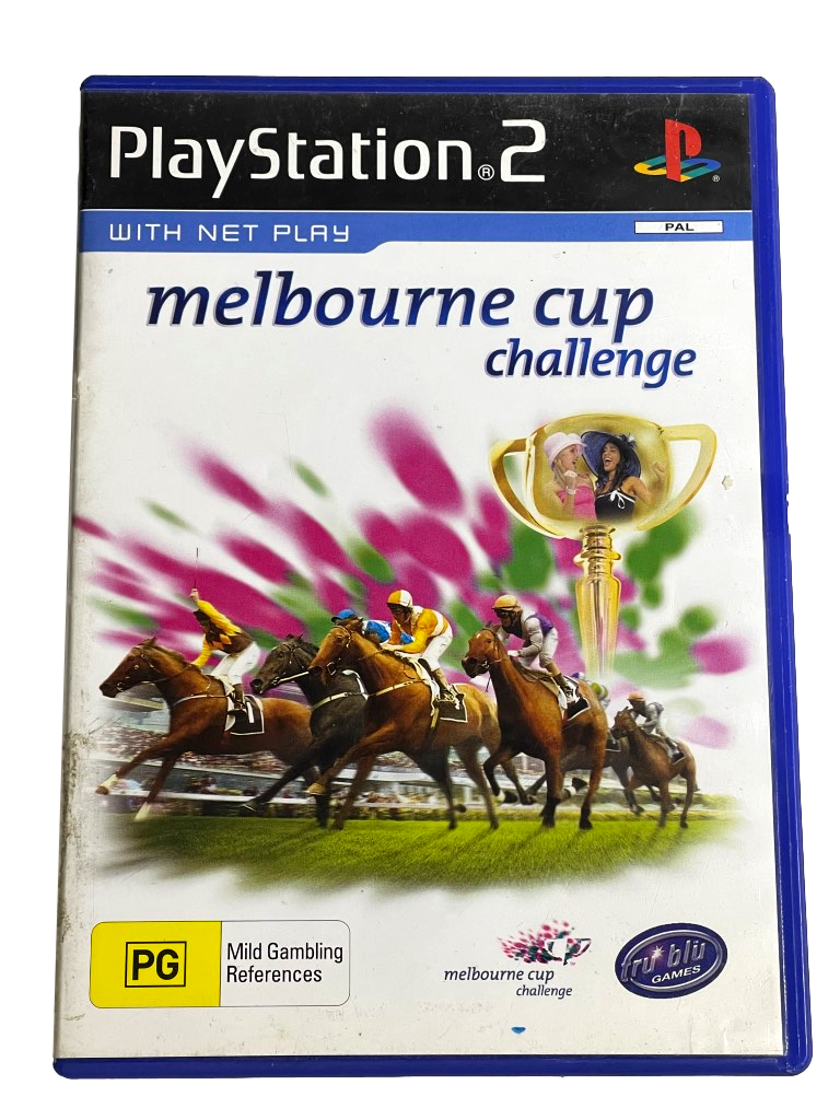 Melbourne Cup Challenge PS2 PAL *No Manual* Australian Exclusive (Preowned)