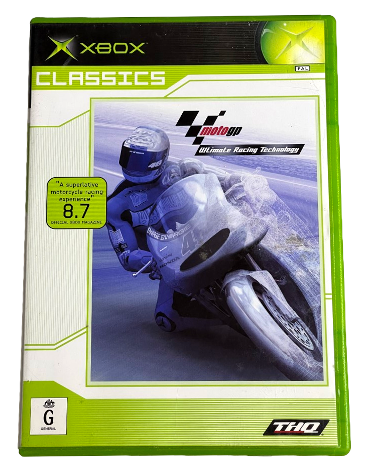 MotoGP Ultimate Racing Technology XBOX Original (Classics) PAL *Complete* (Pre-Owned)