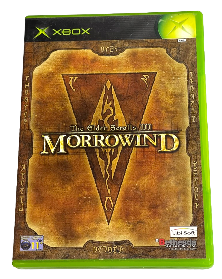Morrowind The Elder Scrolls III Xbox Original PAL *Complete* (Pre-Owned)